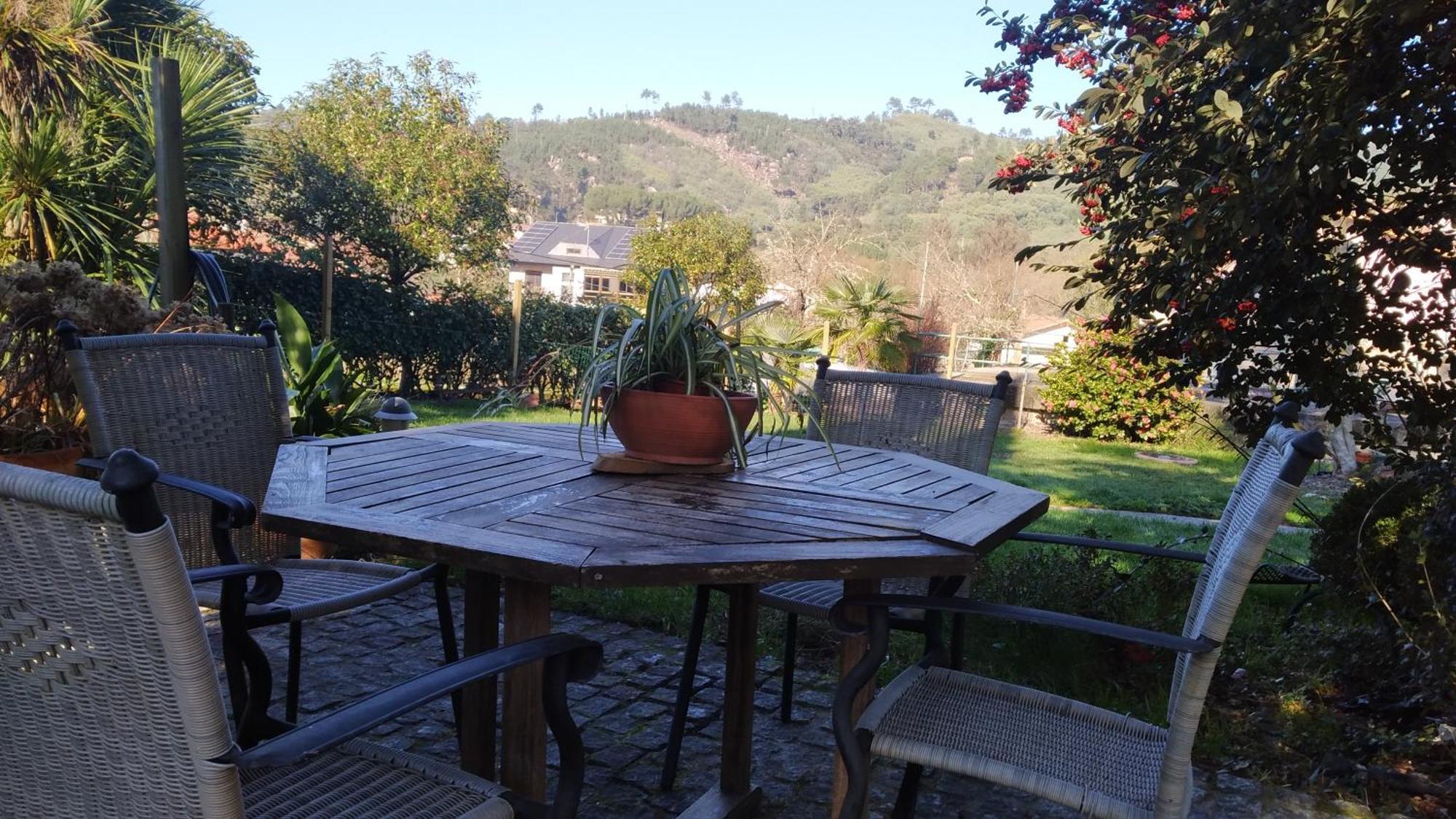 Villa Casa Iriana - Parking Gratis I Jardin I Barbacoa Ourense Exterior foto