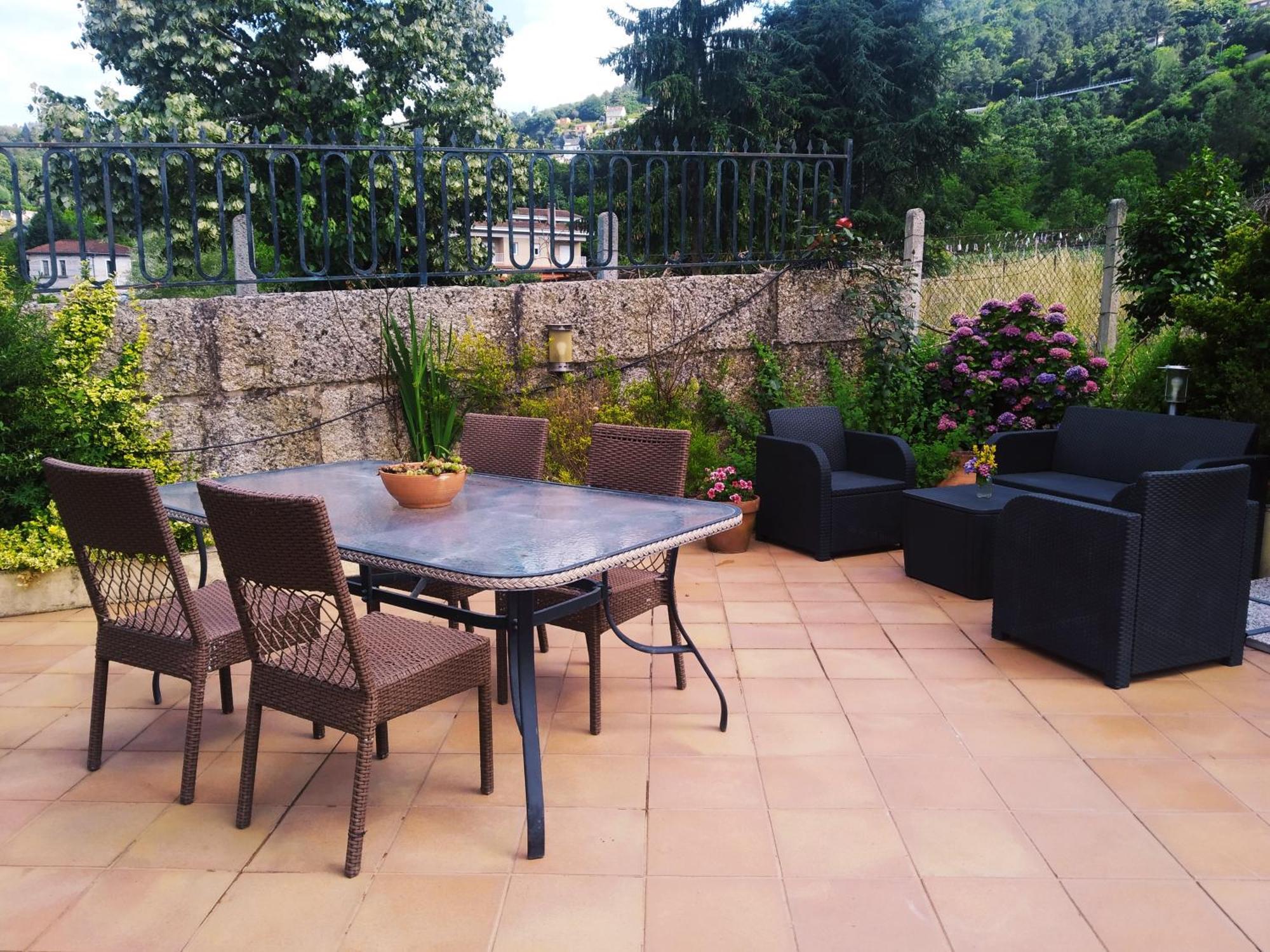 Villa Casa Iriana - Parking Gratis I Jardin I Barbacoa Ourense Exterior foto