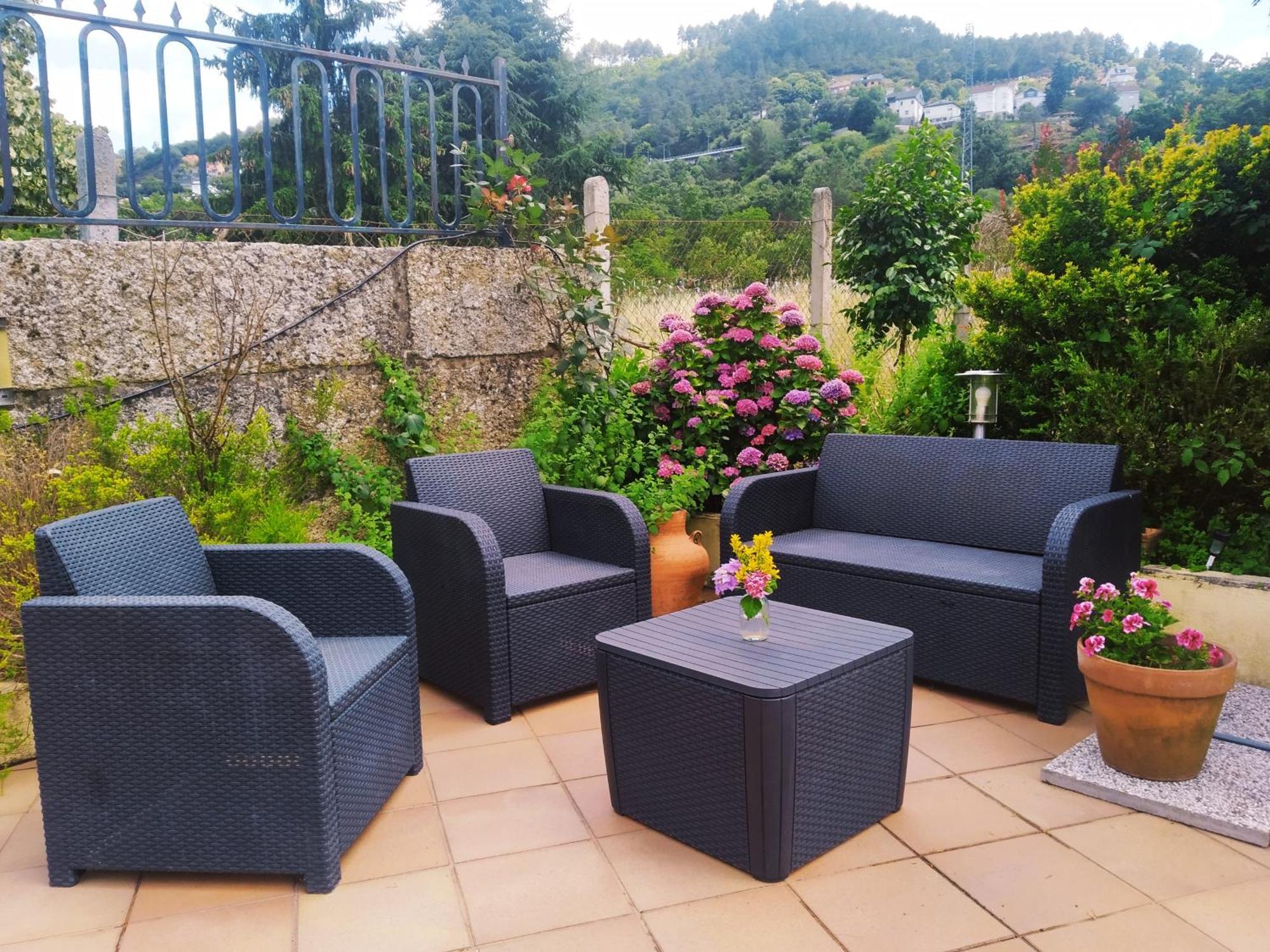 Villa Casa Iriana - Parking Gratis I Jardin I Barbacoa Ourense Exterior foto